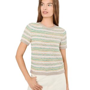 NIC+ZOE Petite Layered Knit Sweater Tee