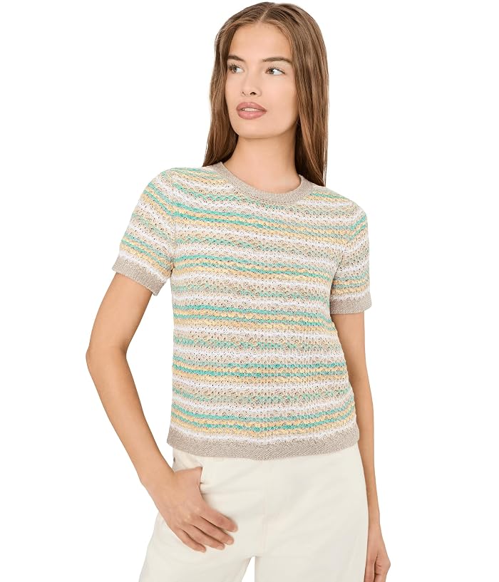 NIC+ZOE Petite Layered Knit Sweater Tee