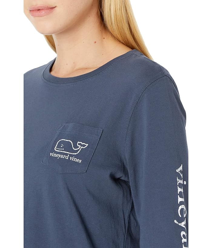 Vineyard Vines Long Sleeve Whale Print Tee - Image 3