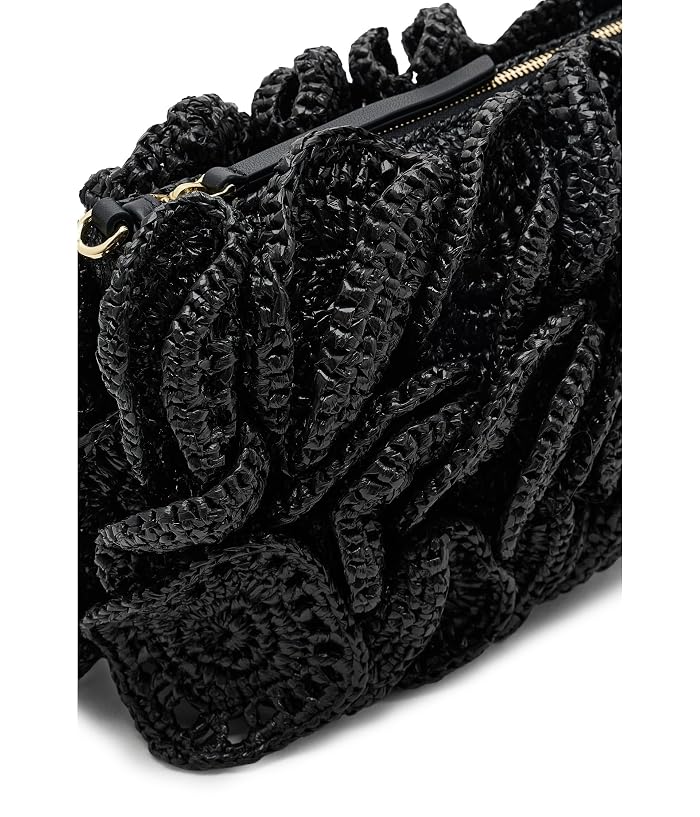 FARM Rio Raffia Flower Clutch - Image 4