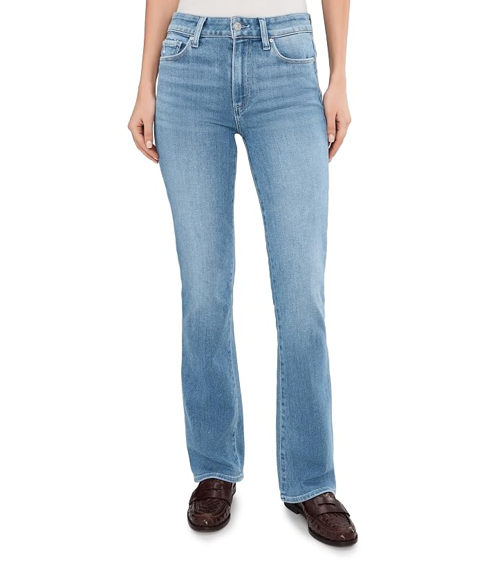 Paige 32" High-Rise Manhattan Bootcut in Vino Vibes