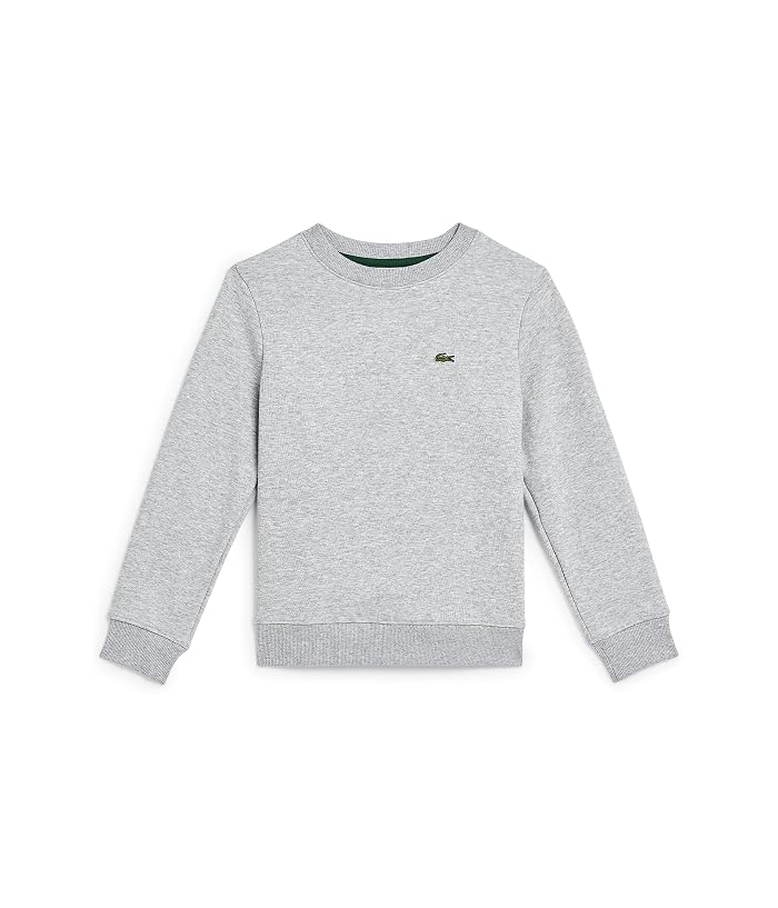 Lacoste Kids Crew Neck Sweatshirt (Big Kid)