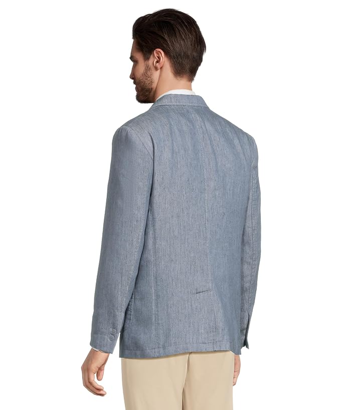 Johnston & Murphy Washed Linen Blazer - Image 3