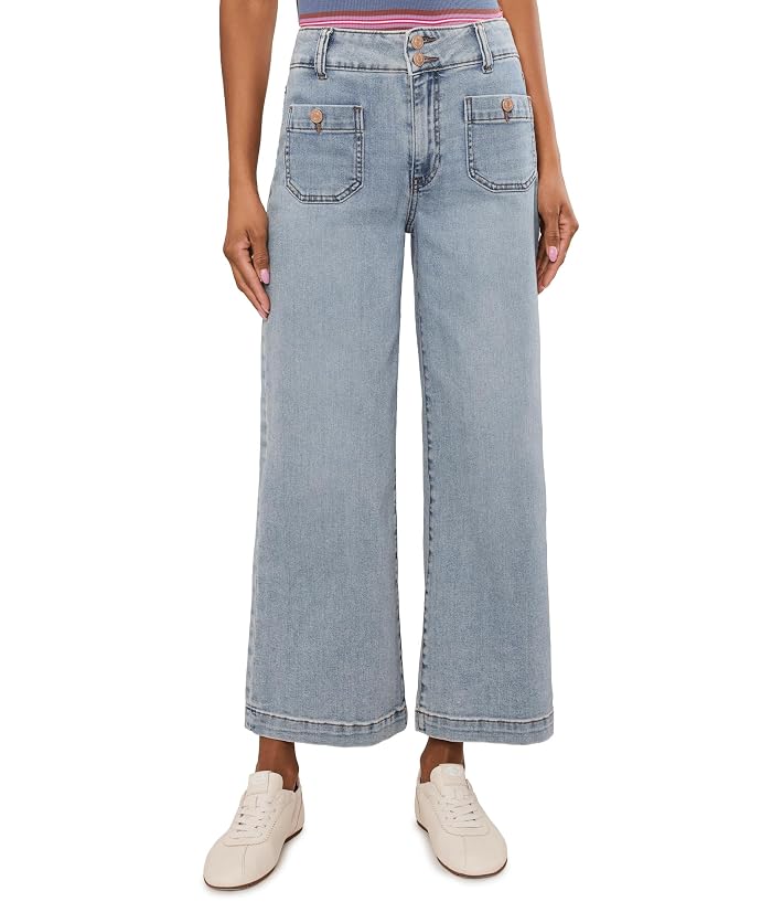 KUT from the Kloth Meg High-Rise Patch Pockets Wide Leg