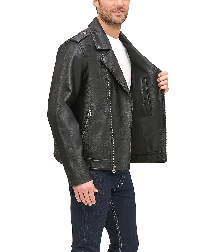 Levi's® Levi's Faux Leather Classic Motorcycle Jacket - Image 3