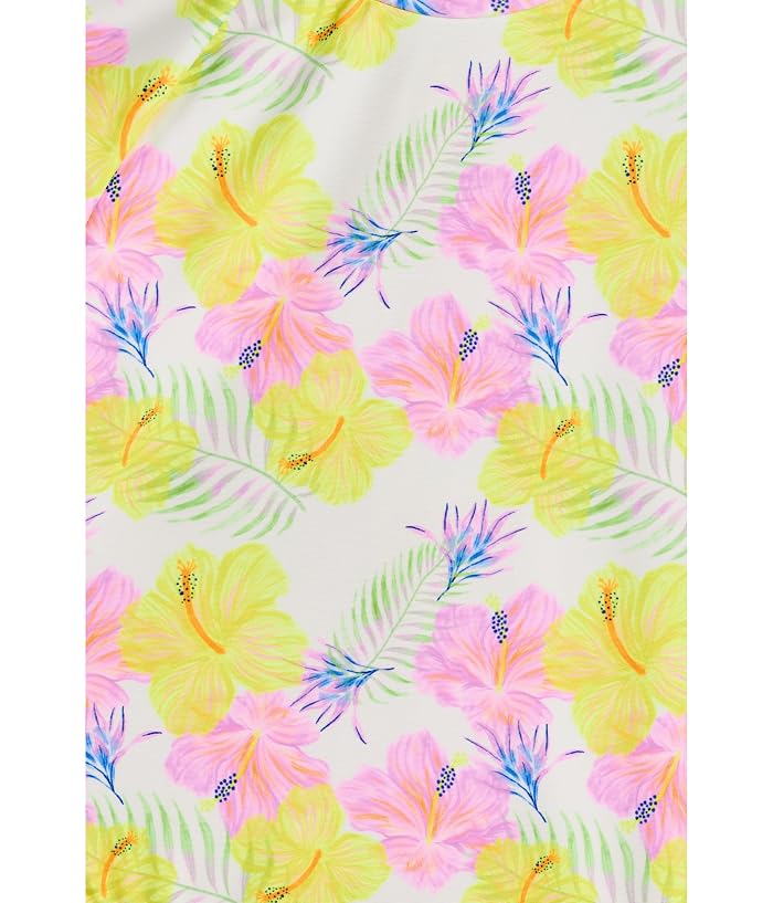 Snapper Rock Kids Aloha Vacay Recycled Leg Frill Surf Suit (Toddler/Little Kid) - Image 3