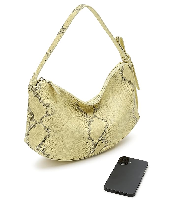 Kate Spade New York Loop Snake Embossed Leather Shoulder Bag - Image 3