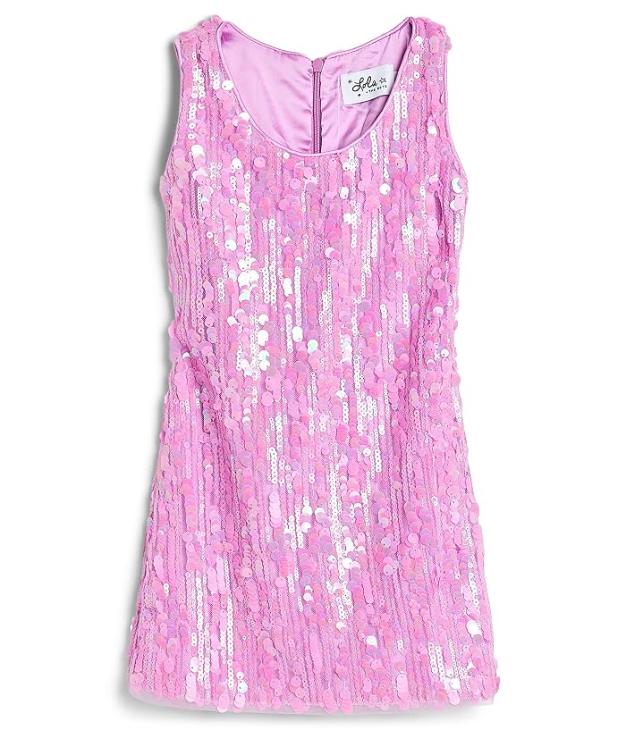 Lola and The Boys Pink Sequin Tank Dress (Toddler/Little Kid/Big Kid)