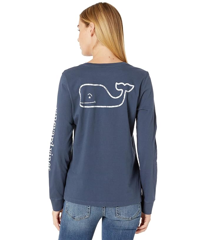 Vineyard Vines Long Sleeve Whale Print Tee - Image 2