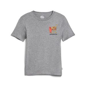 Quiksilver Kids Burger Wipeout Short Sleeve (Big Kid)