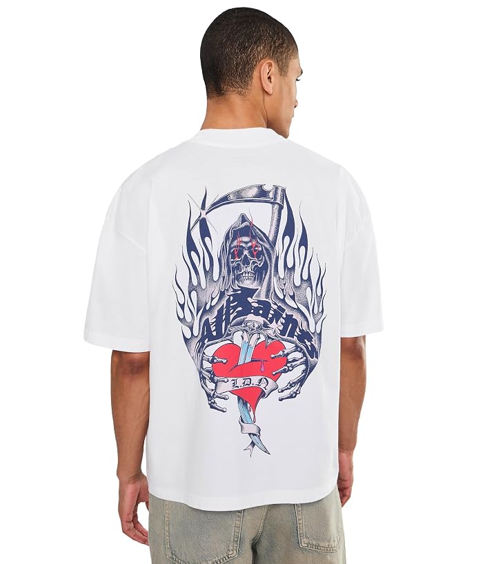 AllSaints Scimitar Short Sleeve Crew - Image 4