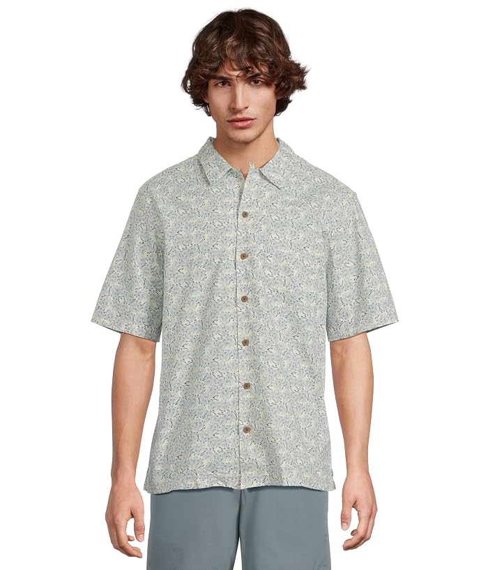 L.L.Bean Tropics Shirt Short Sleeve Traditional Fit Print Shirt