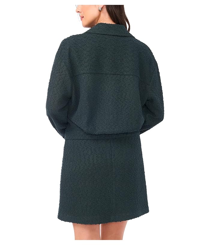 Vince Camuto Wide Sleeve Cropped Crew Neck Jacket - Image 2