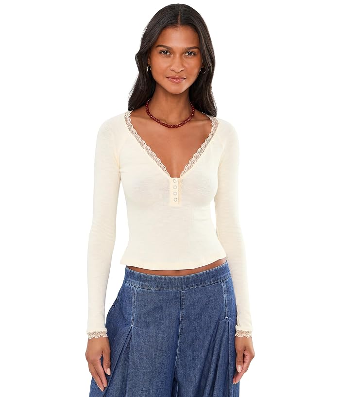 Free People A Little Bit Layering Top