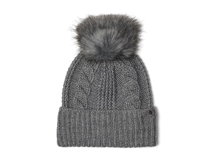 The North Face Oh Mega Faux Fur Pom Beanie
