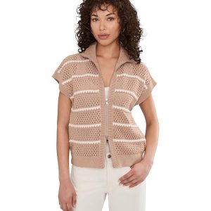 Varley Haney Zip Through Knit