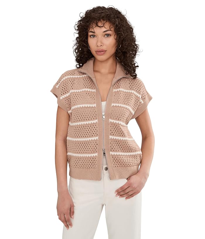 Varley Haney Zip Through Knit