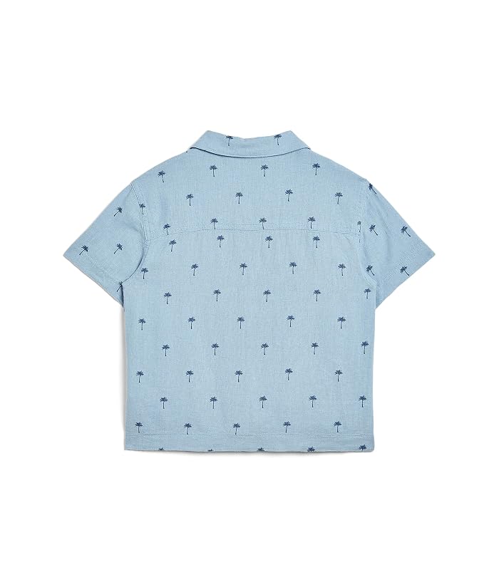 abercrombie kids Linen Camp Shirt (Big Kids) - Image 2