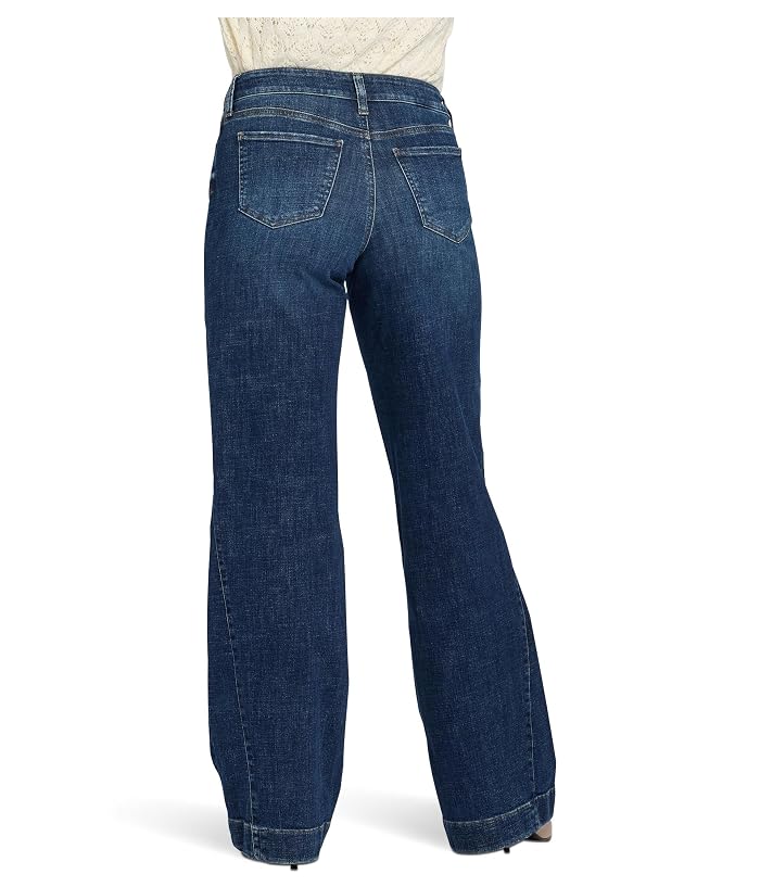NYDJ Wide Leg Side Godets Jeans in Sunset Villa - Image 4