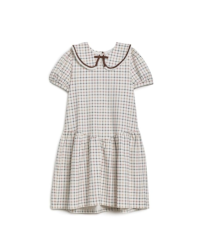 Janie and Jack Plaid Collar Dress (Toddler/Little Kid/Big Kid) - Image 4