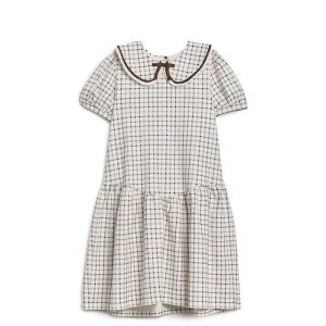 Janie and Jack Plaid Collar Dress (Toddler/Little Kid/Big Kid)
