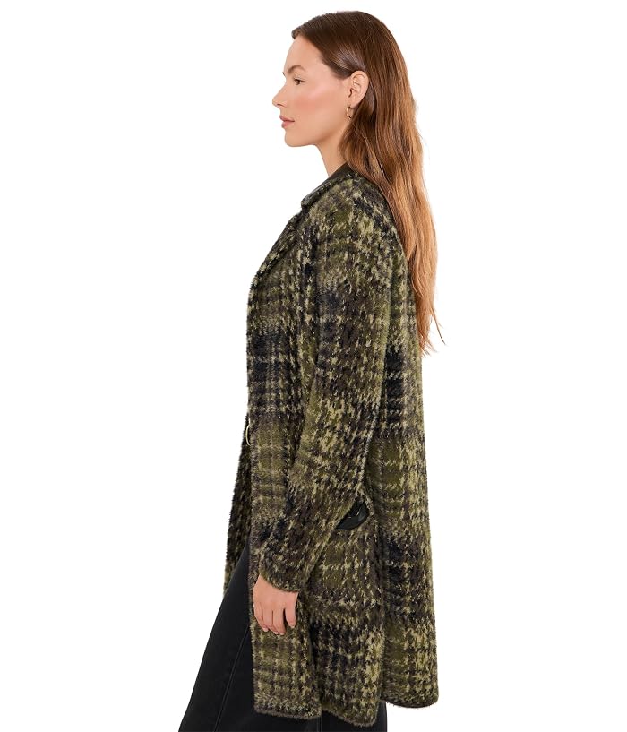 Liverpool Los Angeles Long Sleeve Snap Front Sweater Coat - Image 3