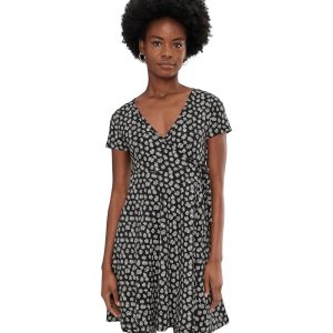 Toad&Co Freesia Wrap Short Sleeve Dress