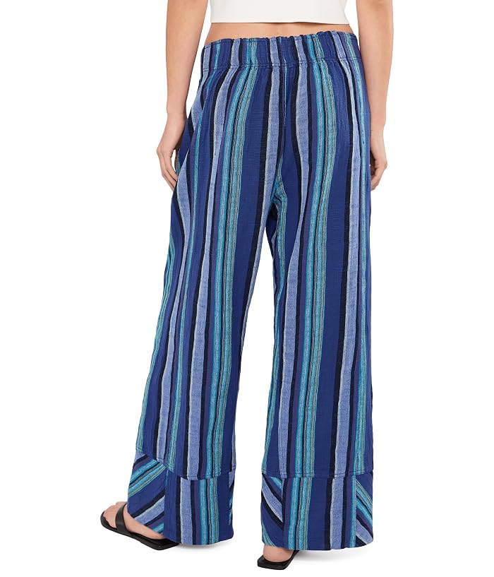 Free People Day's End Linen Striped Pull-On Pants - Image 4