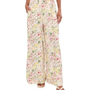 Vince Camuto Wide Leg Elastic Waist Pants