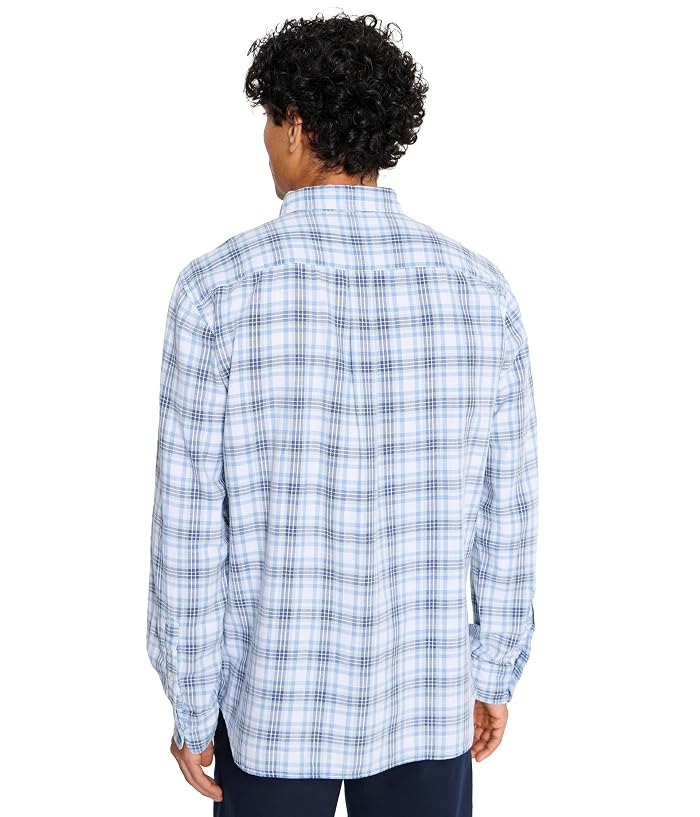 Vineyard Vines Sandstone Plaid Island Cotton Shirt - Image 4