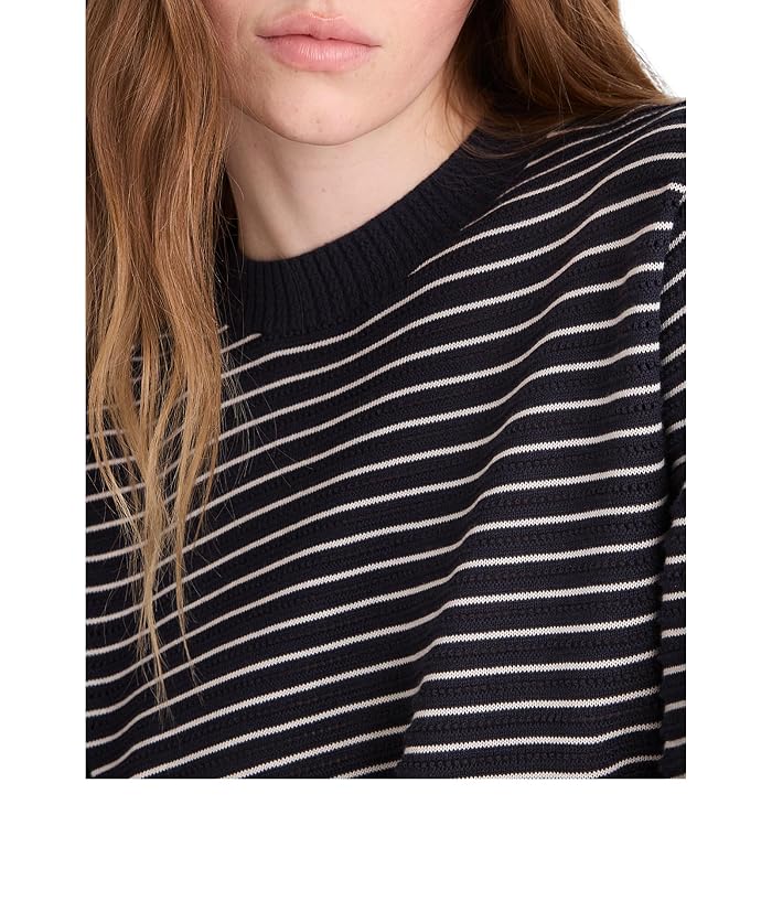 Madewell Textural-Stitch Crewneck Sweater in 100{a5882407ccea16b2894ba573140889aac8a94ca48484992754d05454f30da971} Cotton - Image 3