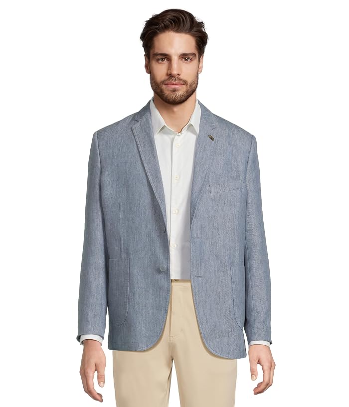 Johnston & Murphy Washed Linen Blazer