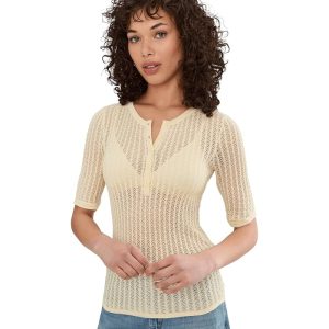 Sanctuary Going Places Pointelle Sweater
