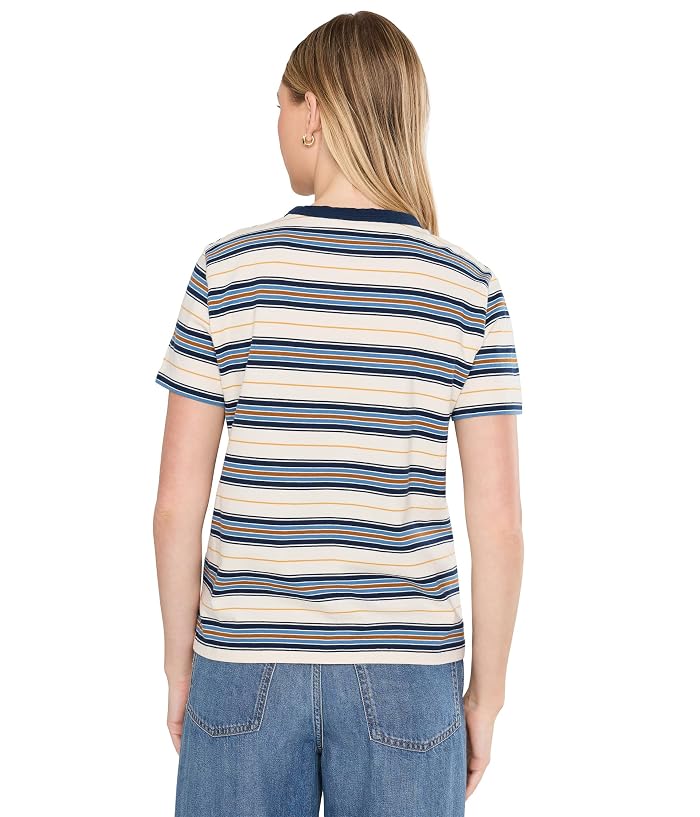 Madewell Stripe Perfect Crew Neck Tee - Image 4