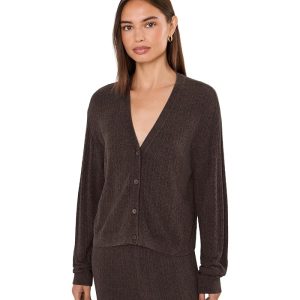 Barefoot Dreams Cozychic Ultra Lite® Pointelle Cardigan