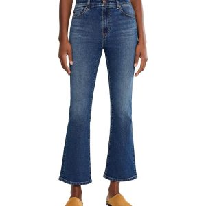 AG Jeans Farrah Boot Crop Mid-Rise Fit Jeans