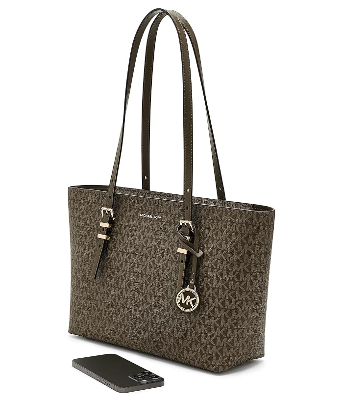 MICHAEL Michael Kors Quinn Medium East West Top Zip Tote - Image 3