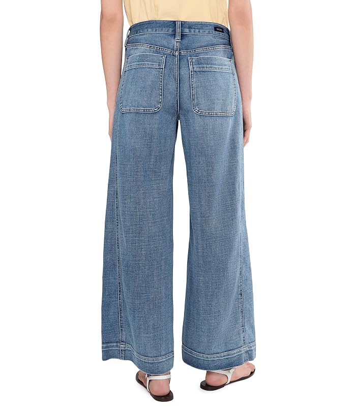 Liverpool Los Angeles Mid-Rise Stride Wide Leg Jeans With Utility Details 30" Inseam - Image 4