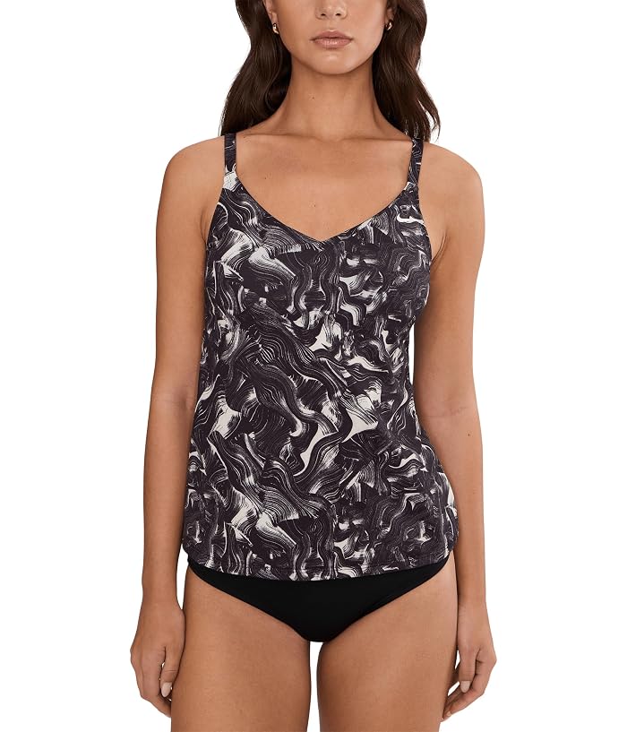 Nike Expressive Brushstrokes V-neck Tankini - Image 2