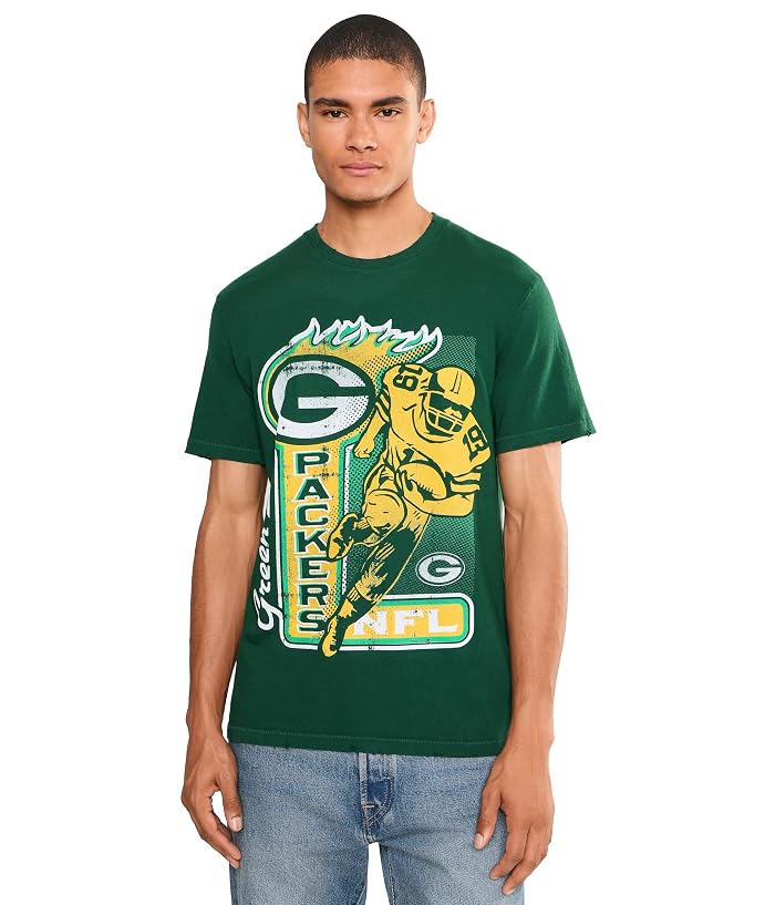 Junk Food Clothing NFL Green Bay Packers Running Back Vintage Tee