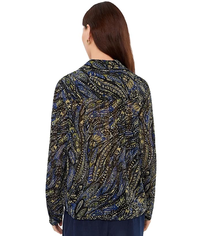 NIC+ZOE Portobello Paisley Chiffon Shirt - Image 4