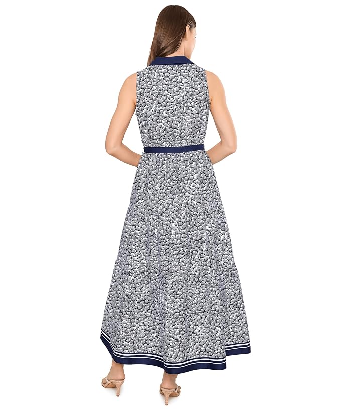 CeCe Sleeveless Polo Shirt Midi Dress - Image 4