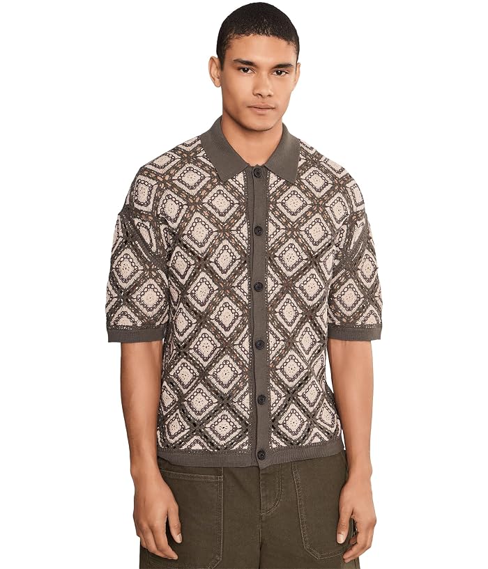AllSaints Morena Short Sleeve Cardigan