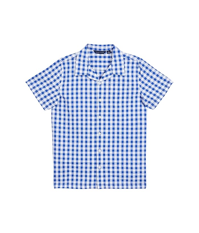 Janie and Jack Gingham Cabana Shirt (Toddler/Little Kid/Big Kid) - Image 4