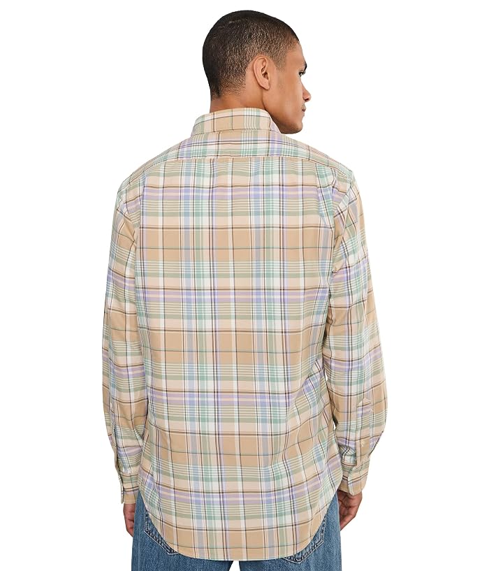 Polo Ralph Lauren Custom Fit Plaid Oxford Shirt - Image 4