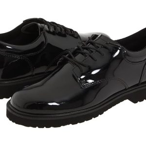 Bates Footwear High Gloss Uniform Oxford