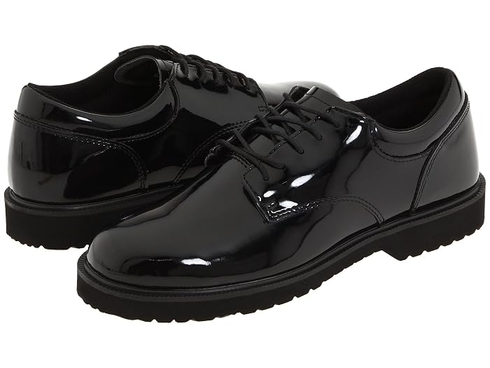 Bates Footwear High Gloss Uniform Oxford
