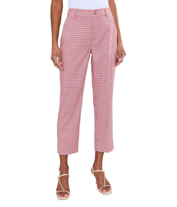 Liverpool Los Angeles Kelsey Mid-Rise Crop Trouser with Slit 26in Inseam