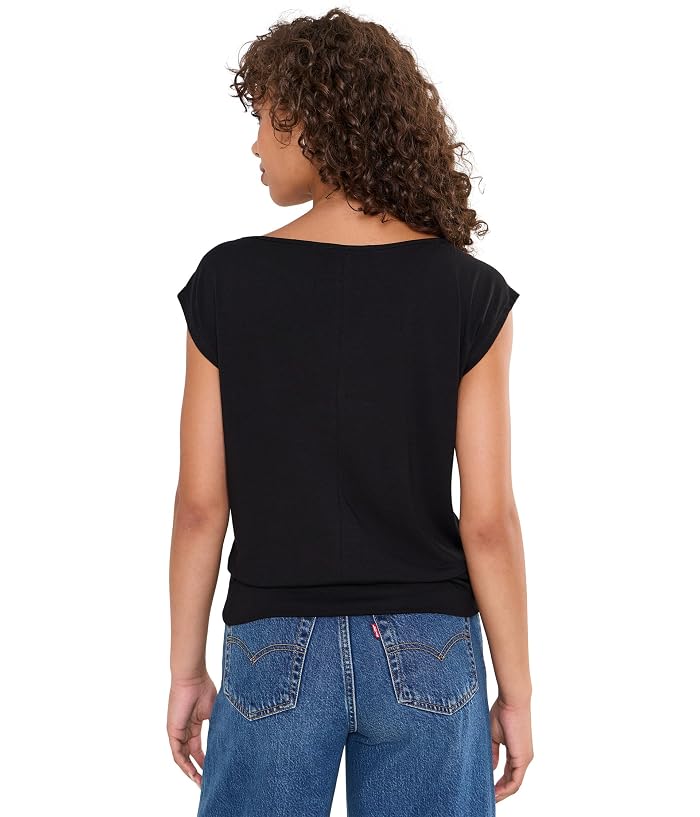 Michael Stars Ines On-Off Shoulder Banded Top - Image 4