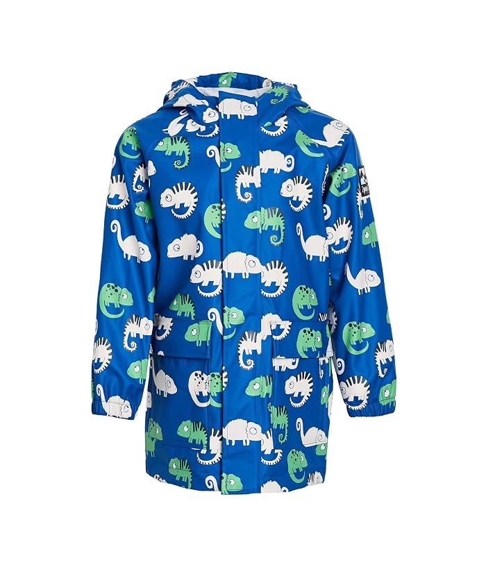 Deux par Deux Blue Raincoat With Color-Changing Chameleon (Big Kid) - Image 4